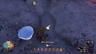 Grounded buried treasure locations in the BBQ spill area