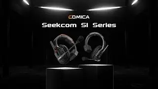 Introducing the new COMICA Seekcom S1 Wireless Intercom Headset System (2.4G Ver.)