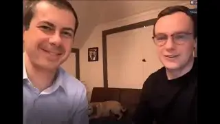 Buddy and Truman interrupting Pete and Chasten Buttigieg for 12 min straight