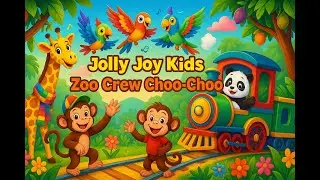 🦁🚂 Zoo Crew Choo-Choo | A Colorful Animal Train Adventure!
