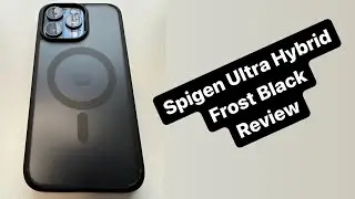 Spigen Ultra Hybrid Frost Black... Удивительно блестящий! | iPhone 15 Pro Max