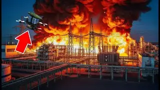 Ukraine Waited for Russia’s Coldest Season – Then STRUCK the Power Substation