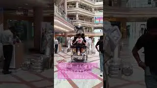 robot ride at celebration mall udaipur