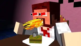 COOKING BATTLE SHOW ! Creeper - Craftronix Minecraft Animation