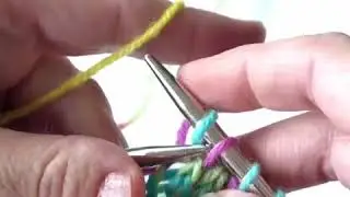 Taking out an SKPO decrease in knitting - ripping out lace tutorial video