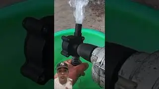 Aditamento que convierte tu taladro en una bomba de agua #herramientas #bombadeagua #soluciones