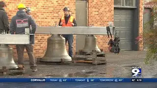 Bushnell University installing new bell tower atop flagship building as part of renovations
