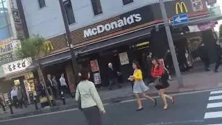 Walking the streets of Tokyo Timelapse