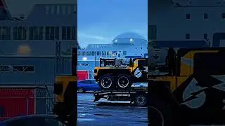 APOCALYPSE 6X6 DOZE BUDDA zapakowany na lawecie w PORCIE GDAŃSK