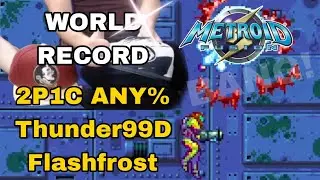 Metroid Fusion Any% 2P1C with Flashfrost in 1:23:01 - 52 IGT [World Record]