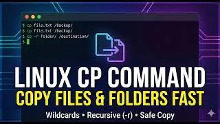 How to Copy Files in Linux? (cp Command) - Everything in 2 Minutes!