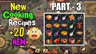 Cooking all Recipes Grim Soul || Cook || New Cooking 20 Recipes Grim Soul Survival :