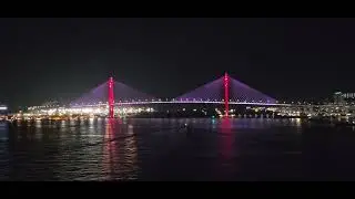 Busan Harbor bridge South Korea