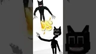 Cartoon Cat VS Cartoon Cat [GojiDraw] 🆚 [BendytheDemon18] Trevor Henderson Creatures