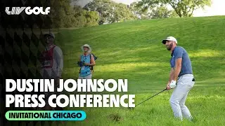 Dustin Johnson Friday Press Conference | LIV Golf Invitational Chicago