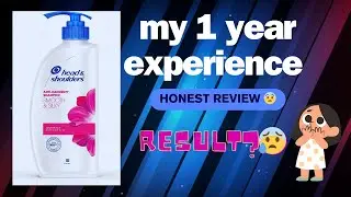 Head & Shoulders ANTI- DANDRUFF shampoo smooth & silky hairs full honest Review/ unsponsored review.