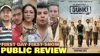 Dunki Public Review | Another First Day First Show | SRK | Rajkumar Hirani