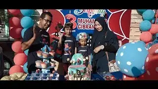 ULANG TAHUN  KE 3 MUHAMMAD GIBRAN - 17 AGUSTUS 2019