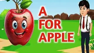 A for apple | अ से अनार | abcd | Alphabets song nursery rhymes