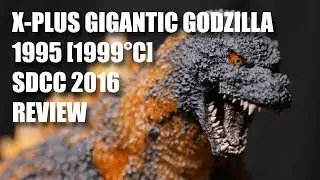 X-Plus Gigantic Series Godzilla 1995 [1999&deg;C] SDCC 2016 Version Review (Indonesian)