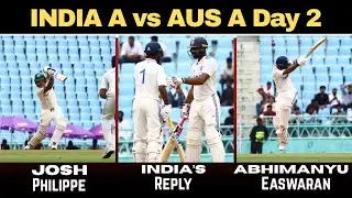 N Jagadeesan 50 In Reply Against AUSTRALIA A Dominating Performance | IND A vs AUS A Review