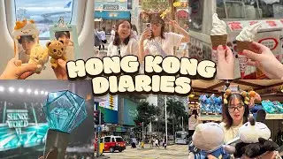 hong kong diaries 🇭🇰 · attending my first shinee concert! 💎 and losing my wallet at disneyland... 🤣