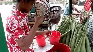 Best Aloe vera juice  Healthy and testy Bangladeshi  street food in Dhaka Mirpur