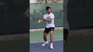 Alcaraz is intensifying his winter training, aiming at the Australian Open.#Alcaraz #tennis #atp