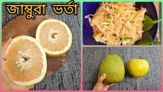 একটি ব্যস্ততম দিন সাথে মজাদার জাম্বুরা ভর্তার ইউনিক রেসিপি|tasmins vlog