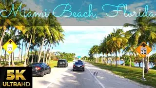Miami Beach, FL - 5K Dash Tour (with Music)