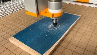 Cutting Logo With Oramask- Stepcraft CNC M1000