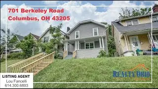 [Virtual Tour] For Sale by Realty Ohio Real Estate: 701 Berkeley Road, Columbus, OH 43205 (2020)