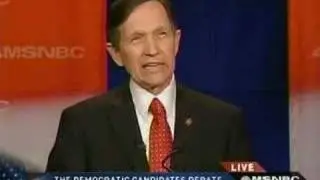 Dennis Kucinich at Presidential Debate in South Carolina