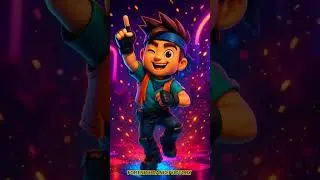 Fortnite Dance Victory Short, #FortniteDance #GamingShorts #VictoryDance #PixarStyle #EpicMoves #ai