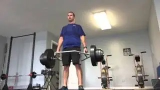 Trap bar deadlift 3x8 315