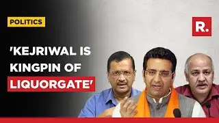 BJP Attacks CM Kejriwal Over Delhi Liquor Scam | FULL VIDEO