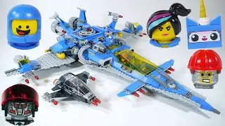 LEGO Movie Benny's Spaceship, Spaceship, SPACESHIP! | Set Review & Speed Build