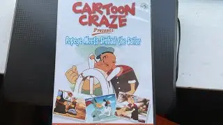 Opening to cartoon craze presents  Popeyes meet sin bad the sailor dvd (2004)