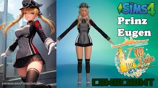 Prinz Eugen | Kantai Collection | Sims 4 |