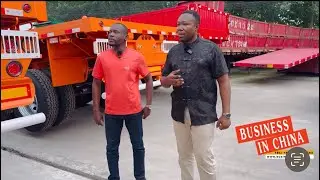 Des remorques &agrave; trois essieux tout neuf disponibles et tr&egrave;s moins chers. #trailer #truck #china