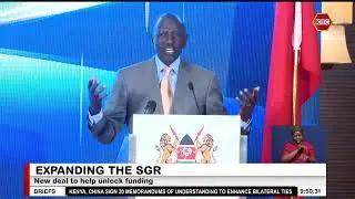 China and Kenya sign a deal to expand the SGR to Malaba