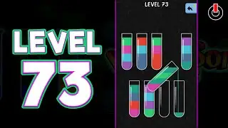 Water Color Sort Level 73 Solution