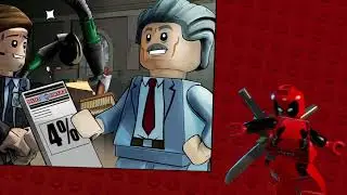 Deadpool Missions Part 1 - Lego Marvel Super Heroes 100% Walkthrough part 9