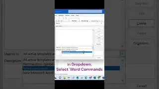 Get list of MS Word Shortcuts in 5 Seconds #word #msword #tutorial