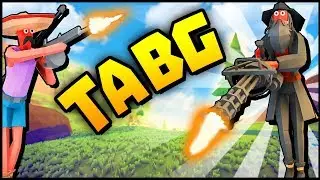 The New Fortnite!? TOTALLY ACCURATE BATTLEGROUNDS - TABS Battle Royale (TABG Gameplay)