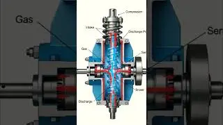 ⚙️air compressor and dryer and piston compressor 🛠️ and screw compressor and dryer working process
