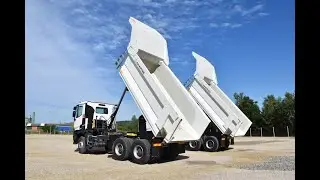 Renault 6x4 mining trucks │Карьерные грузовики Рено 6x4