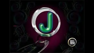 J  LETTER LOGO ¦ HOW TO ¦ CUSTOM DESIGN IN CORELDRAW ¦ILLUSTRAION ¦ TUTORIAL ¦ Soft Tuto ¦