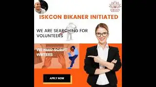 Script Writers || Do you want to Serve Srila Prabhupada? || Check Description