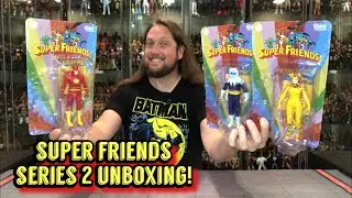 Super Friends Cheetah, Captain Cold & The Flash McFarlane DC Unboxing & Review!